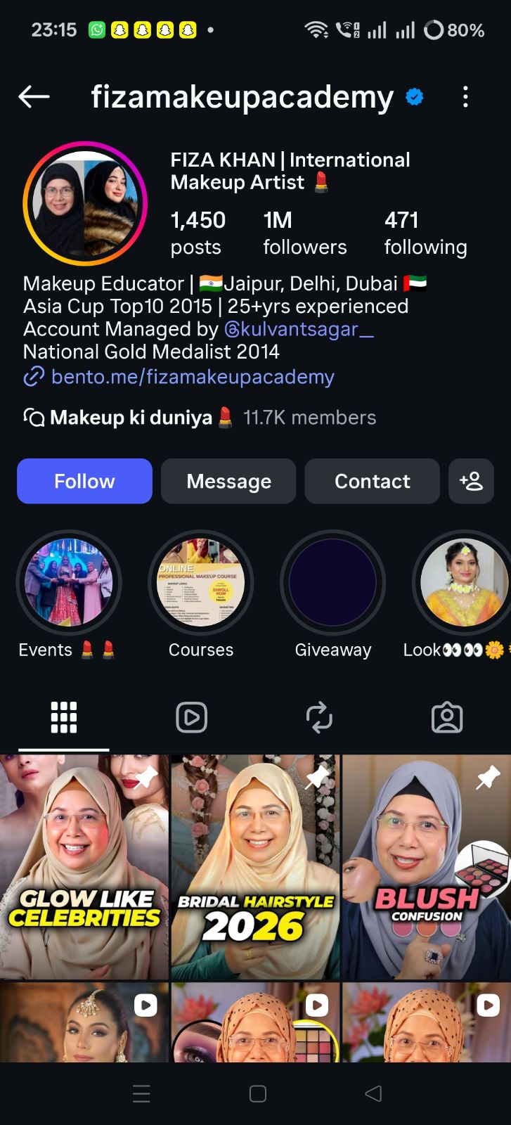 Instagram 1,000,000+ Followers